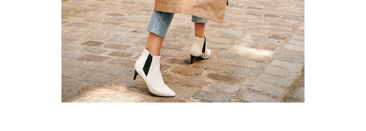 Comment porter la tendance bottines blanches La Redoute